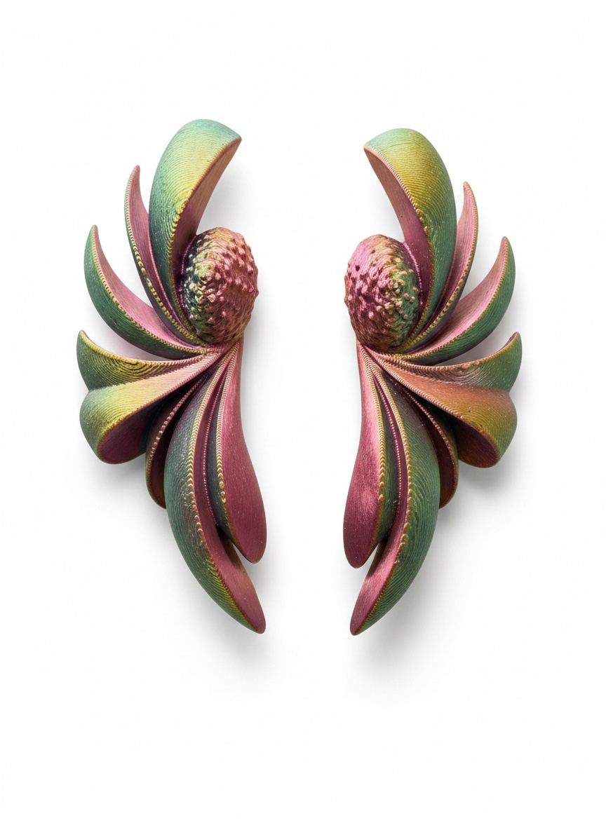 Páramo Earrings Maxi, Frailejón